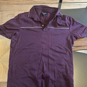 Banana Republic- red men polo